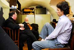 Artship Ensemble behind the scenes in Prague